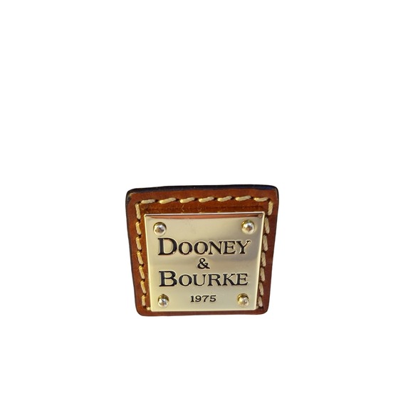 Dooney & Bourke Ginger Pouchette Crossbody Bag Caramel Pebbled Leather Purse NWT - Picture 6 of 12